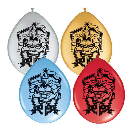 Folat bv balloons knights, 8 pcs.