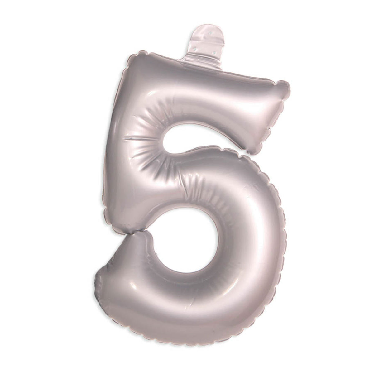 Folat bv figure balon 5 srebrny
