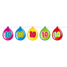 Balony flagowe Folat bv 10 lat, 10 metrów.