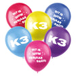 Balony Folat bv k3, 6 szt.