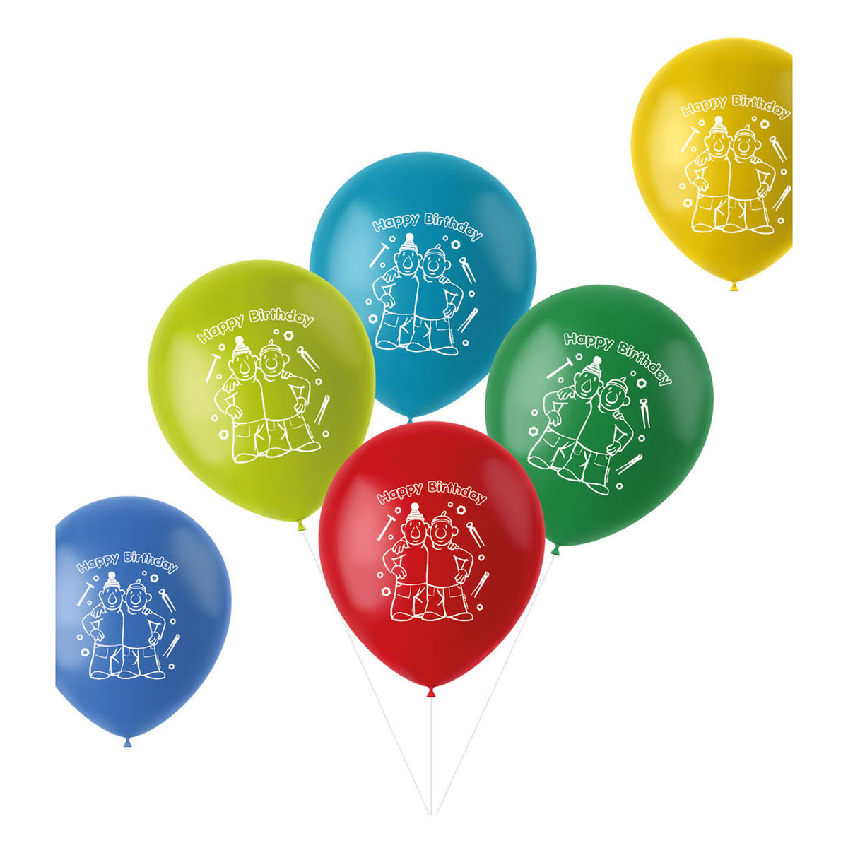 Folat bv balony sąsiad sąsiad, 6 szt.