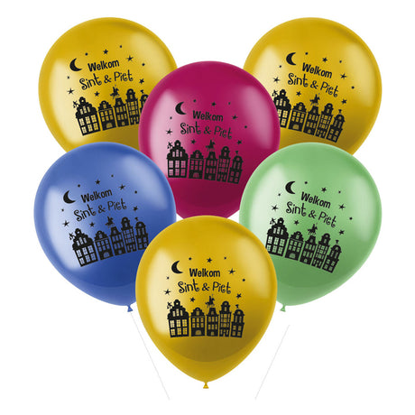 Balony Folat bv witają Świętego Piotra, 6 szt.