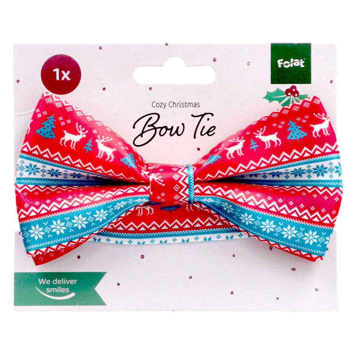 Folat bv strikje fairisle cozy christmas