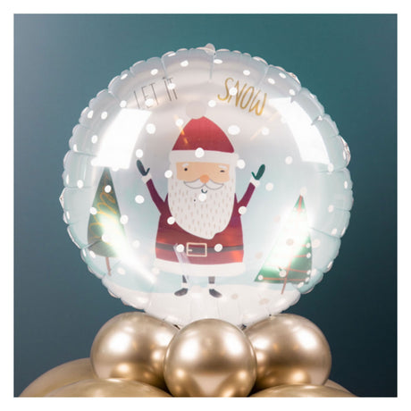 Folieballon let it snow - 45x45cm