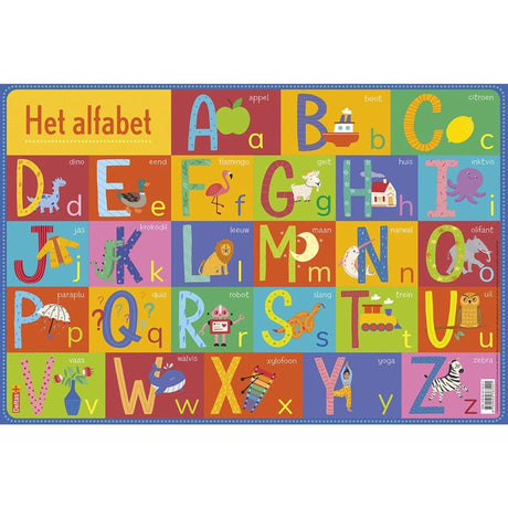 Mata edukacyjna Deltas - alfabet 47,5x32cm