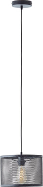 Brilliant maze - hanglamp - e27 max 1x60w - zwart