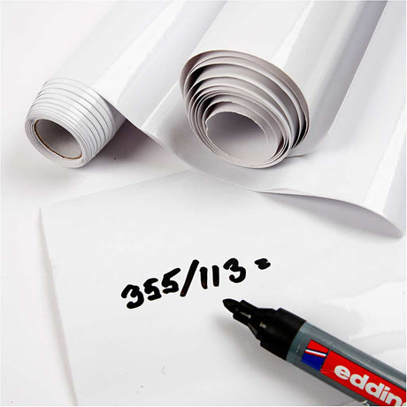 Firma Creativ https: www.cchobby.nl tablica-folia-b-45-cm-biała-2-m-1-rolka