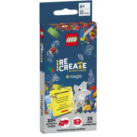 Karty aktywności Lego do odtwarzania: magia