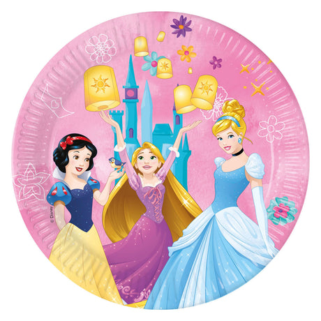 Globos talerze papierowe fsc Disney Princess Live Your Story, 8 szt.