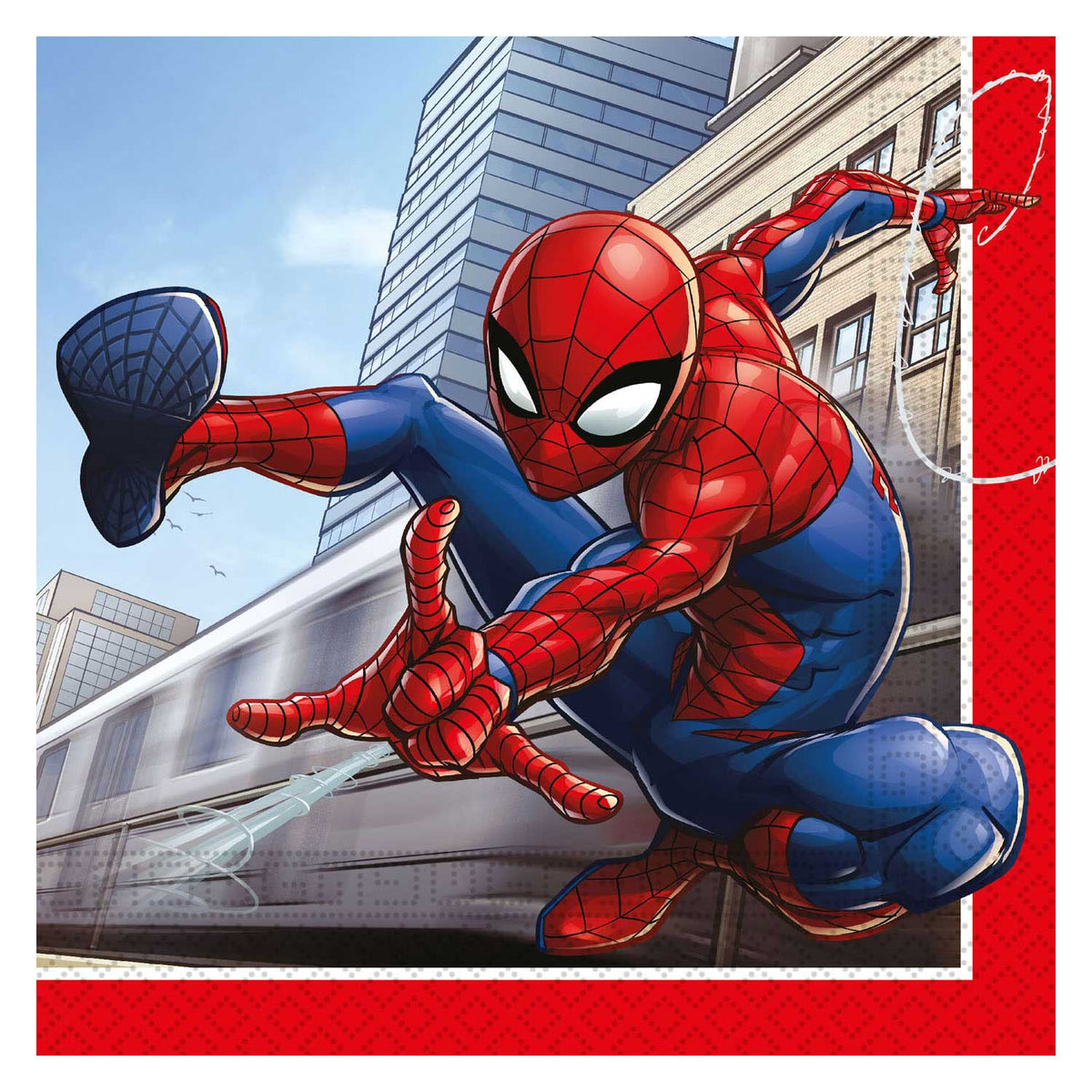 Globos papierowe serwetki FSC Spider-Man, 20st.