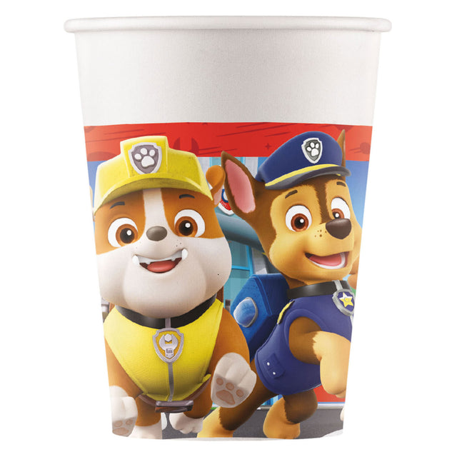 Kubki papierowe Globos fsc Paw Patrol Rescue Heroes, 8 szt.