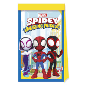 Torebki papierowe Globos fsc spidey, 4 szt.