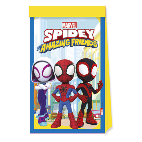 Torebki papierowe Globos fsc spidey, 4 szt.