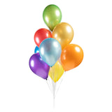 Balony Globos metaliczna perła mix kolorów 30cm, 100szt.