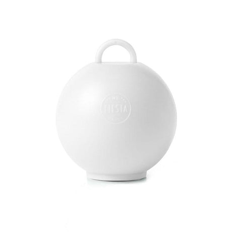 Balon do balonów Kettlebell Globos biały, 75 gramów