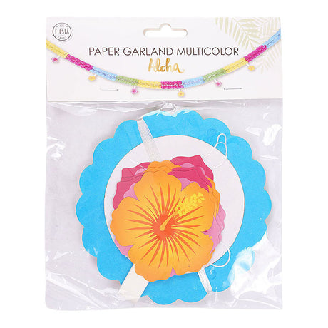 Girlanda Globos z papieru Aloha - 4m