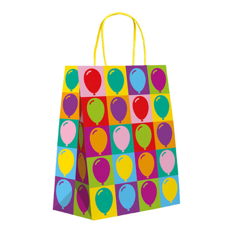 Torby upominkowe Globos 17x8x21cm pop party - 6 szt.