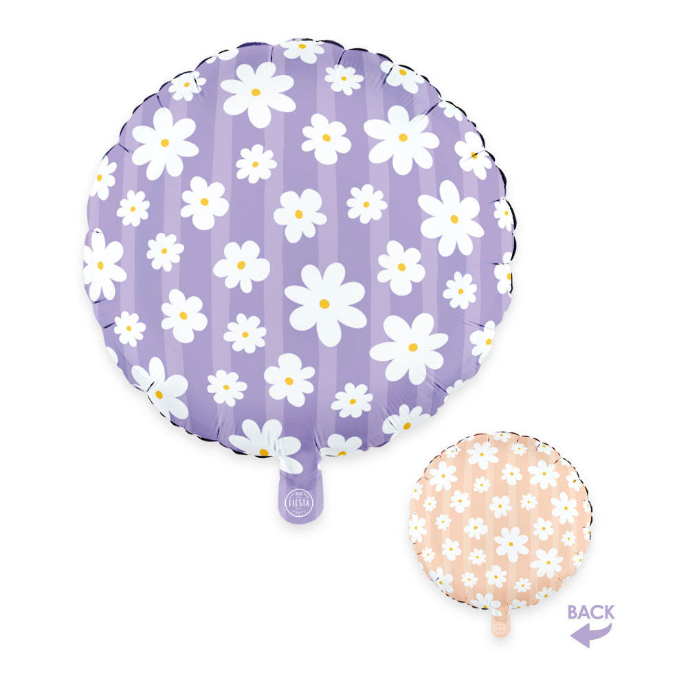 Balon foliowy Globos 18 cali w kształcie stokrotek