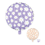 Balon foliowy Globos 18 cali w kształcie stokrotek