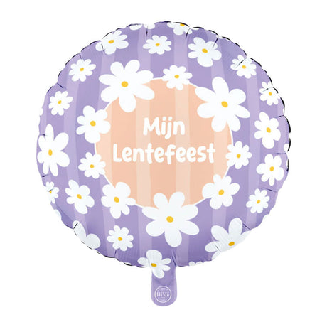 Balon foliowy Globos 18 cali okrągłe stokrotki moja wiosenna impreza