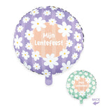 Balon foliowy Globos 18 cali okrągłe stokrotki moja wiosenna impreza