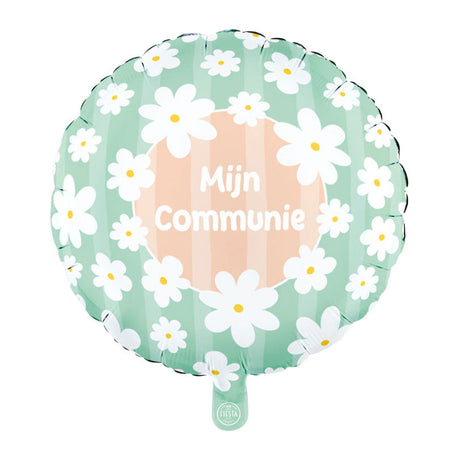 Balon foliowy Globos 18 cali w kształcie stokrotek moja komunia