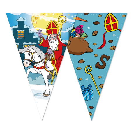 Linia flagowa Globos dwustronna Sinterklaas - 10m