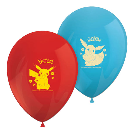 Globos balony pokemon - 8 szt.