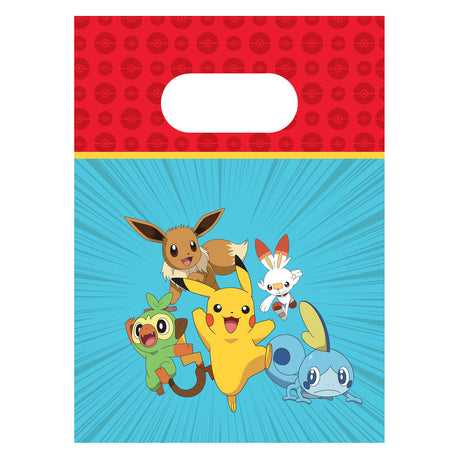 Torebki papierowe Globos pokemon - 4 szt.