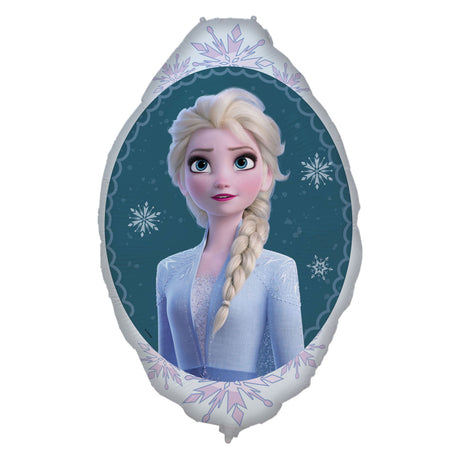 Balon foliowy Globos 90x68cm mrożona Elsa