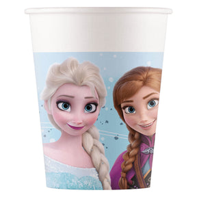 Kubki papierowe Globos 200ml mrożone idylliczne cudo - 8 szt.