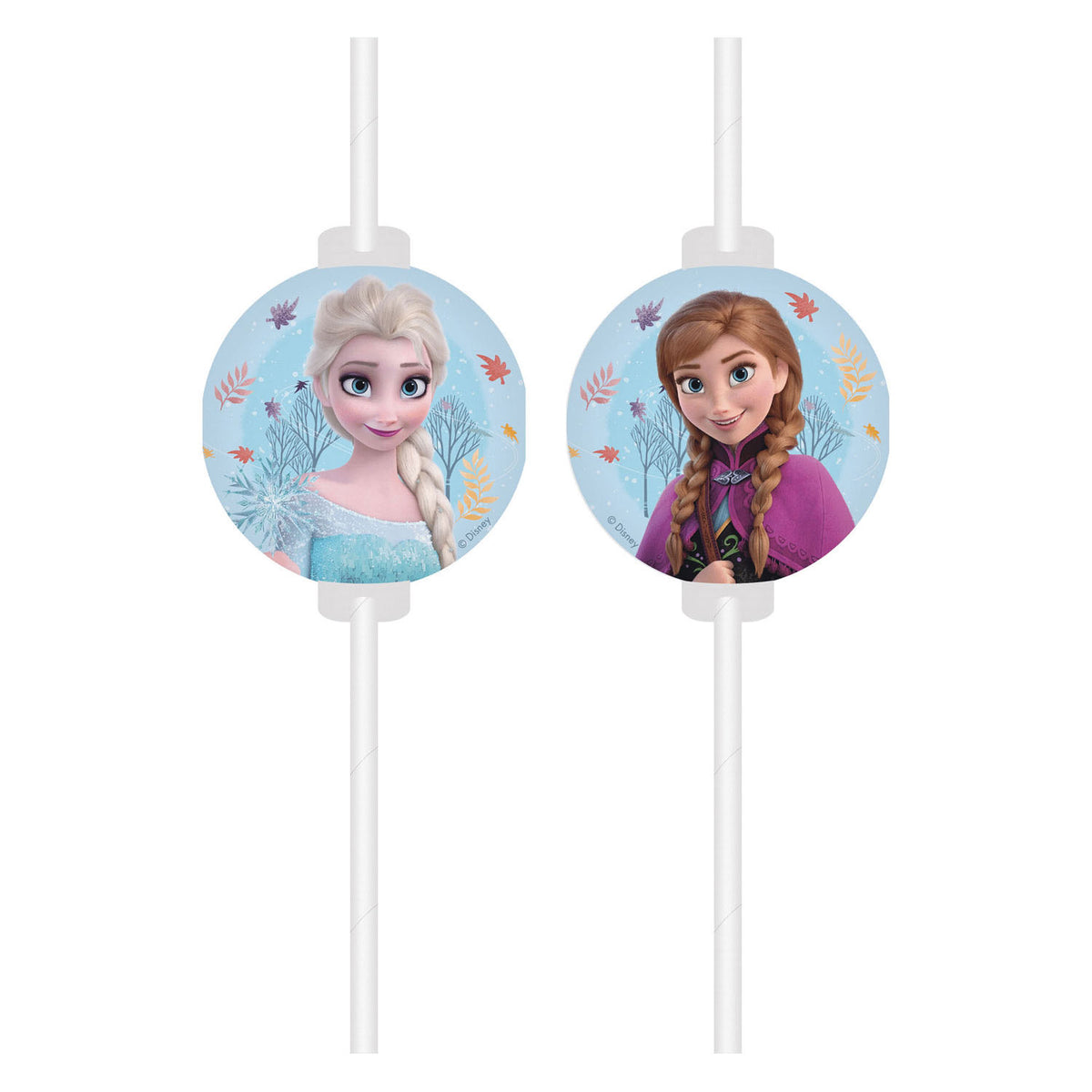 Globos słomki papierowe mrożone idylliczne cudo - 4 szt.