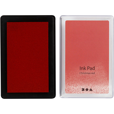 Creativ Company Stamp Ink Christmas Rood, 9x6 cm