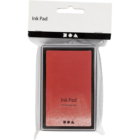 Creativ Company Stamp Ink Christmas Rood, 9x6 cm