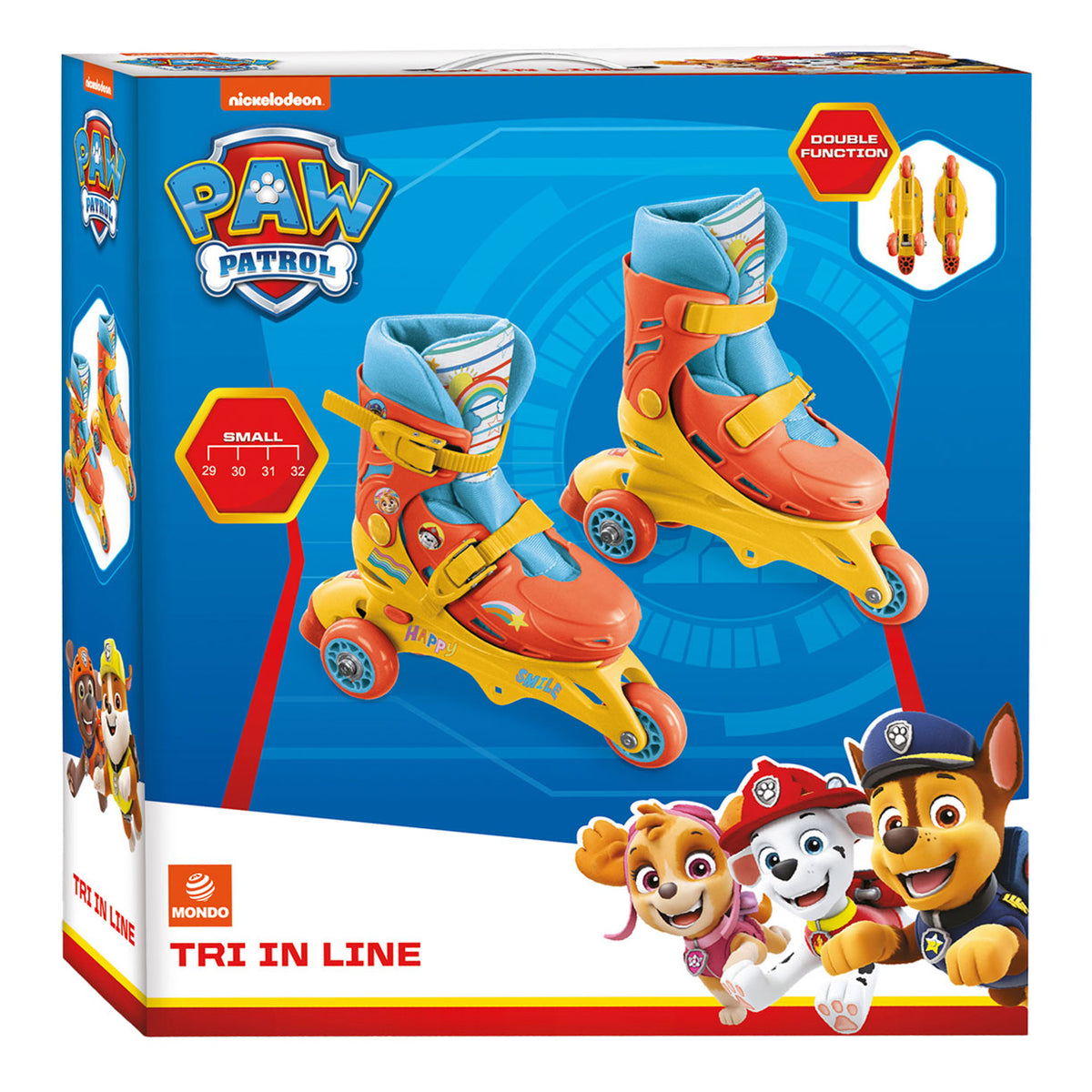 Łyżwy inline Mondo Paw Patrol w rozmiarze 29-32