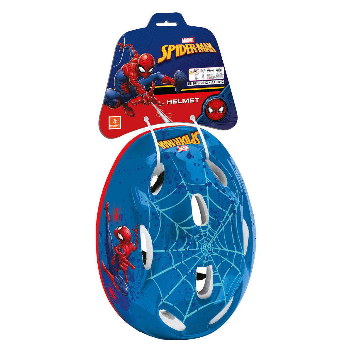 Kask Mondo Spiderman - regulowany - 52-56cm