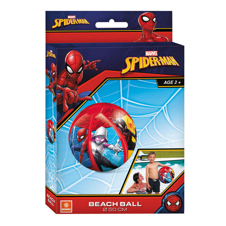 Spiderman z piłką plażową Mondo.