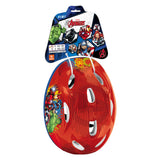 Kask dziecięcy Mondo Marvel Avengers Kask rowerowy 52-56 cm regulowany czerwony.