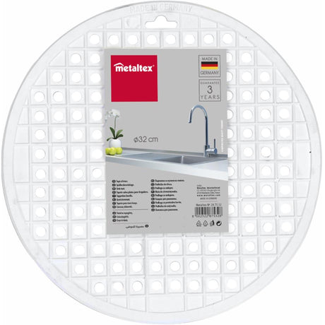 Mata do zlewu Metaltex okrągła ø32cm
