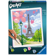 Ravensburger Creart Wiosna w Paryżu, farba po numerach