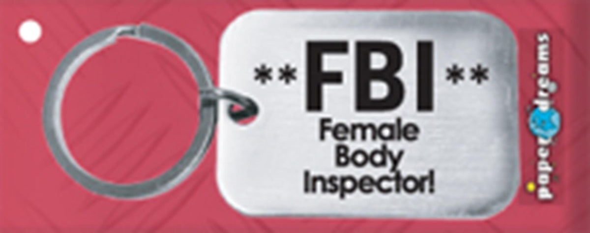 Brelok Paperdreams FBI Brelok FBI