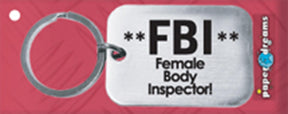 Brelok Paperdreams FBI Brelok FBI