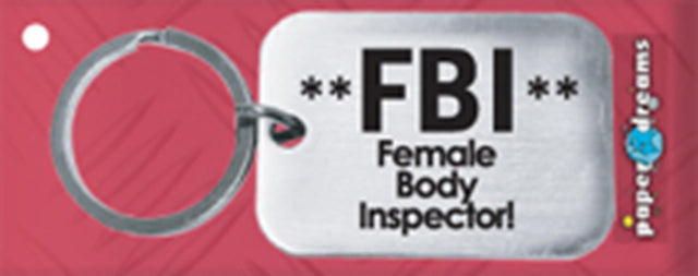 Brelok Paperdreams FBI Brelok FBI