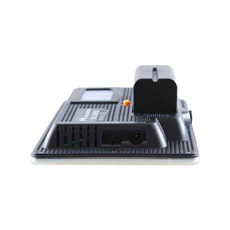 Zestaw dwukolorowych lamp LED Falcon Eyes z możliwością ściemniania DV-240SL-K1 w komplecie. bateria