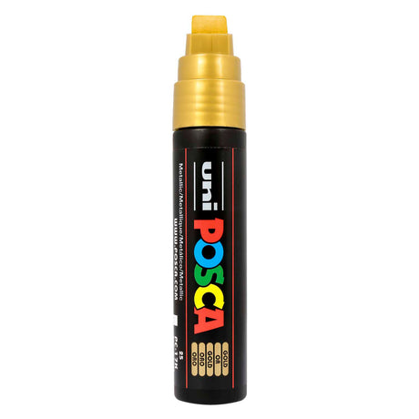 Marker malarski Uni posca 17-karatowe złoto - punkt blokowy 15 mm