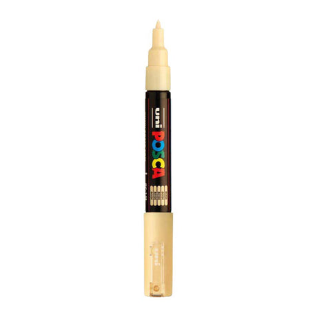 Marker farbowy Uni posca 1mc beżowy - końcówka stożkowa - 1 mm