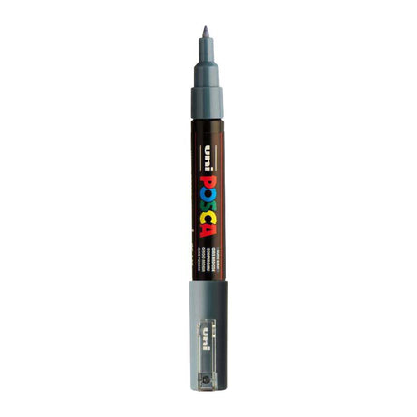 Marker farbowy Uni posca 1mc łupkowoszary - końcówka stożkowa - 1 mm