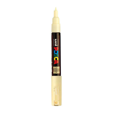 Marker farbowy Posca uni 1mc kość słoniowa - końcówka stożkowa - 1 mm