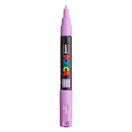 Marker farbowy Uni posca 1mc lawendowy - końcówka stożkowa - 1 mm