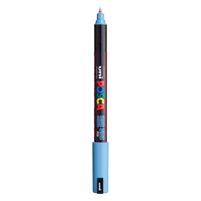 Marker Uni Posca PC-1mr lodowoniebieski - bardzo cienki 0,7 mm